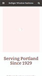 Mobile Screenshot of bolligerwindowfashions.com